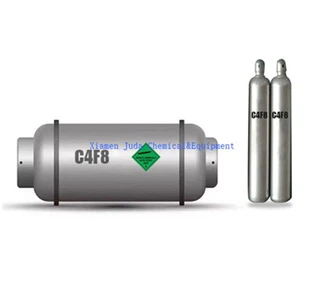 Hög renhet 99,999 % oktafluorcyklobutan C4F8-gas